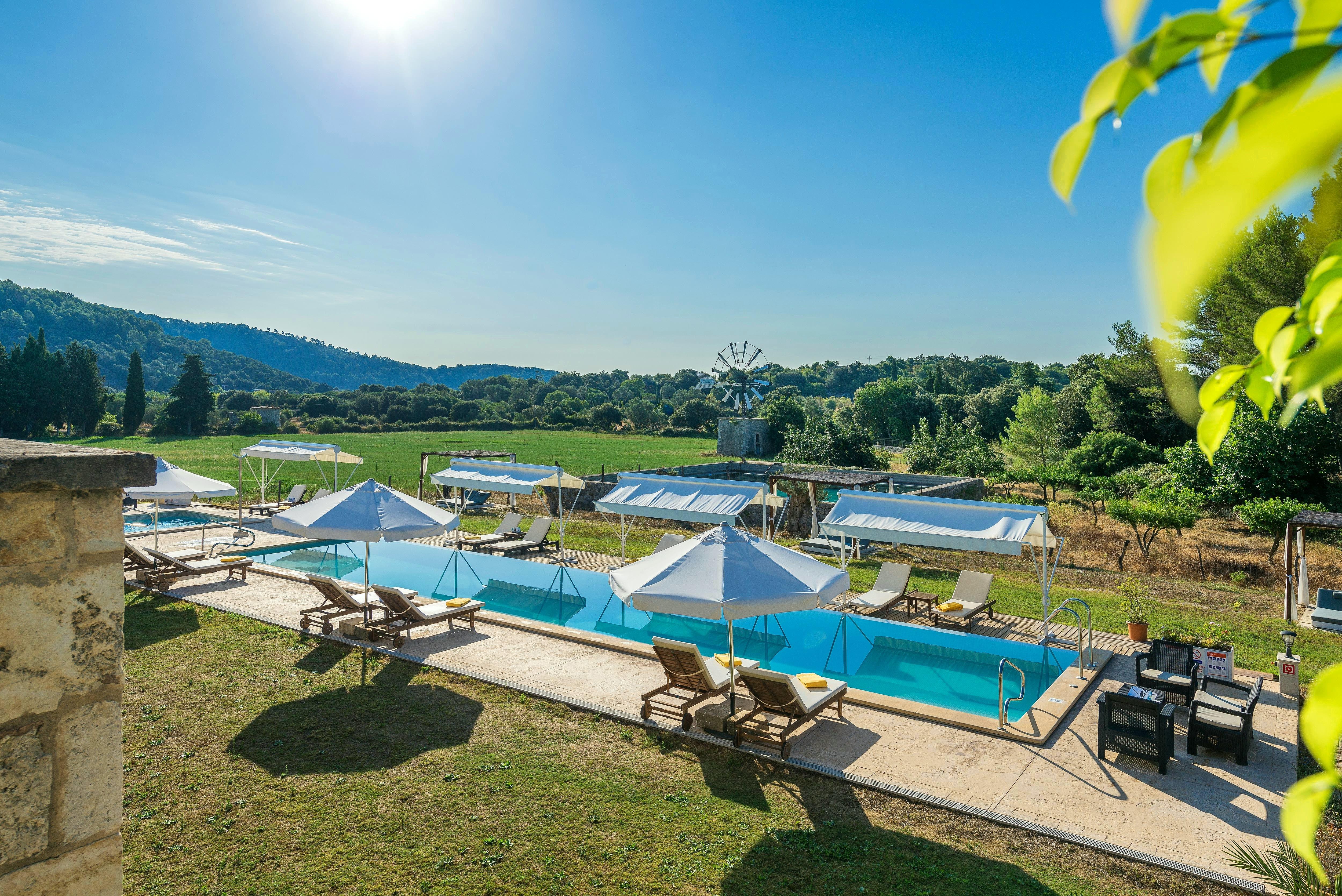Monnaber Nou Finca Hotel & Spa Campanet Bagian luar foto